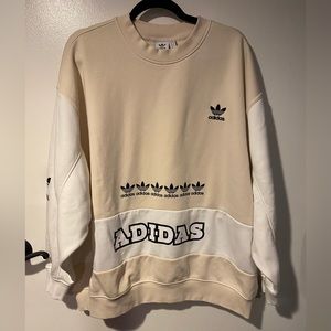 Adidas oversized crewneck